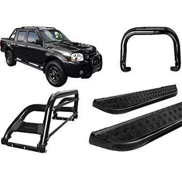 Imagem de KIT QUEBRA MATO+SANTO ANTONIO H2+ESTRIBO FONTIER 2007 PRETO