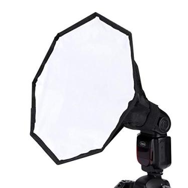 Imagem de Difusor de Flash Softbox de 30 cm de material de nylon e tecido para Speedlite externo de câmera digital.