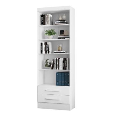 Imagem de Estante Livreiro 3420 Branco Qmovi