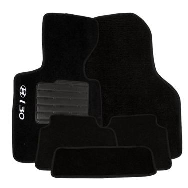 Imagem de Tapete Carpete I30 2014 2015 Preto 5 Peças