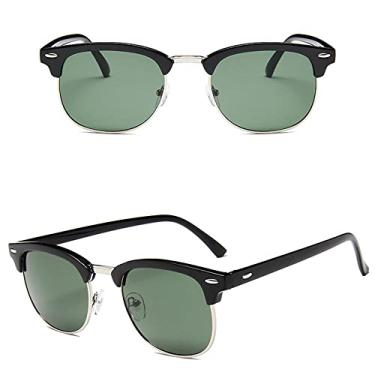 Imagem de Sunglasses Women Popular Retro Men Summer Style Sun Glasses,03 Silver,Green,china