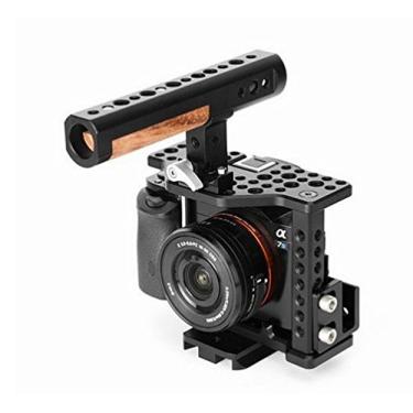 Imagem de GOWE Kit de câmera de vídeo 7S, kit de filmagem, gaiola, alça estabilizadora, steadicam steadycam