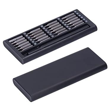 Imagem de Conjunto de chaves de fenda Hyuduo, kit de ferramentas de reparo multifuncional 25 em 1, kit de pontas de chave de fenda com caixa de armazenamento, outras ferramentas e acessórios domésticos