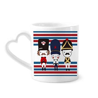 Imagem de Caneca de bandeira de marco do Reino Unido colorido caneca de café cerâmica copo de coração de vidro