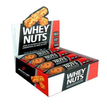 Imagem de Whey Nuts Caixa Com 12 Unidades (360G) - Padrão: Único - Body Action