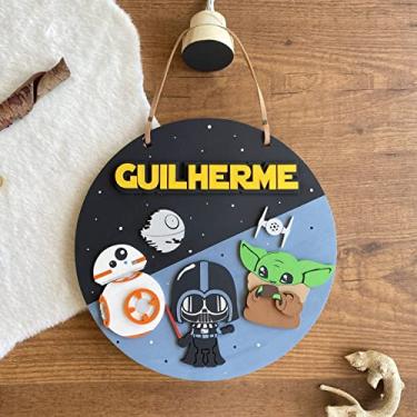 Imagem de Porta Maternidade - Flâmula Galáxia