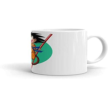 Imagem de Canequeiro Store Dragon Ball Z Modelo 65 Caneca de Porcelana Personalizada, Multicor, 10 x 10 x 10 cm