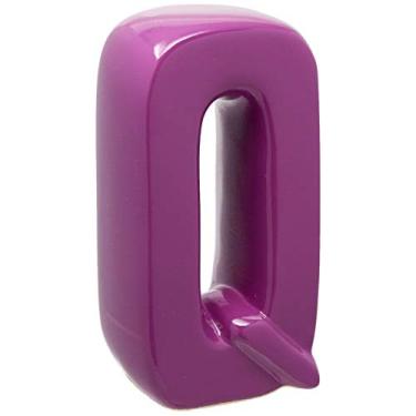 Imagem de Letra Q Decorativa Ceramicas Pegorin Orquidea