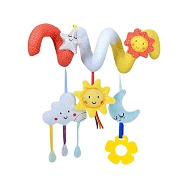 Imagem de Brinquedo de Carrinho infantil, Brinquedos para Cadeirinhas de Carro, Berço de bebê Infantil Pendurado Estilo Carrinho Cama Brinquedos Pendurados, Brinquedos de Segurança em Espiral Infantil