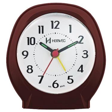 Imagem de Despertador Quartz Marron Chocolate