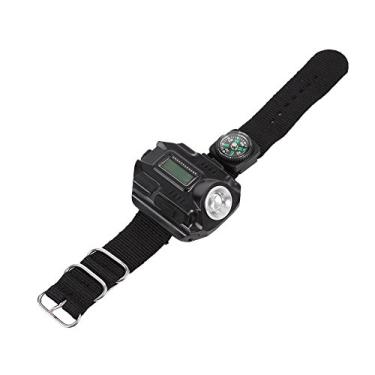 Imagem de Relógio de Pulso LED, Tocha de Pulso, Lanterna Recarregável USB, Caminhada Portátil para Acampamento