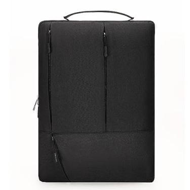 Imagem de Capa Executiva Macbook Notebook Até 14" Impermeável Protetora Com Alça Bolso Externo (Preto)