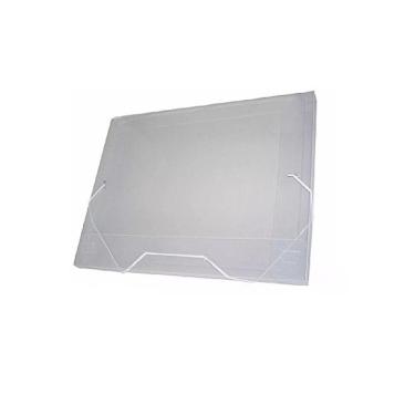 Imagem de Pasta C Elástico Ofício Transparente Fina Com 100 Uni.