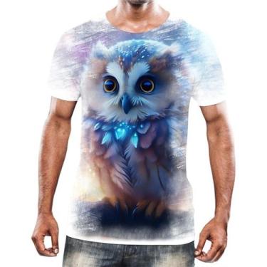 Imagem de Camiseta Camisa Animais Corujas Misticas Aves Noturnas Hd 14 - Enjoy S