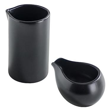 Imagem de TIDTALEO 1 Conjunto balde de suco de bife molheira de cerâmica dispensador de jarro bule de cafe xicaras de cafe jarro de água decoração de casa jarros de cerâmica Comercial