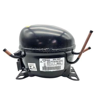 Imagem de Compressor Motor 1/5 HP Embraco EMYE70HEP Gás R134 110V