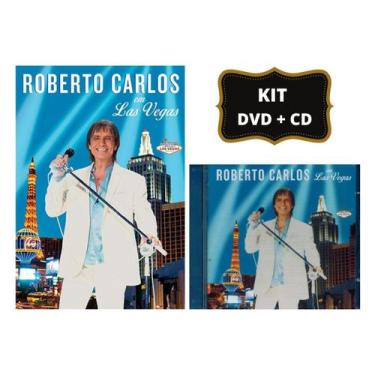Imagem de Kit Dvd + Cd Roberto Carlos Em Las Vegas - Sony Music