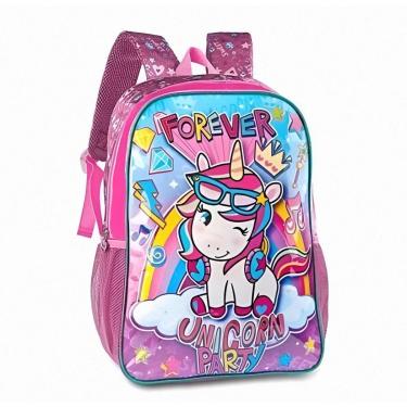 Imagem de Mochila Clio Infantil Unicornio Feminina-Feminino