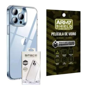 Imagem de Capinha Space Para Iphone 11/11 Pro / 11 Pro Max + Pelicula de Vidro 3D - ArmyShield (Iphone 11 pro)