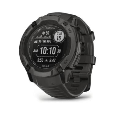 Imagem de Relógio Garmin Instinct 2X Solar Grafite com Monitor Cardíaco de Pulso e gps