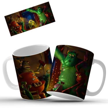 Imagem de Caneca Personalizada Monstros S.A Em Cerâmica 325ml