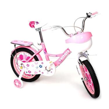 Imagem de Bicicleta Aro 14 Infantil Princess Rosa - Unitoys