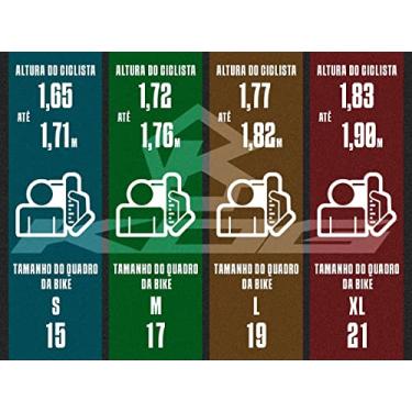 Imagem de Bicicleta Aluminio Aro 29 KOG 27 Marcha Cassete/K7 11/36 Dentes Freio a Disco Garfo com Suspensão,15,Preto Rosa Azul