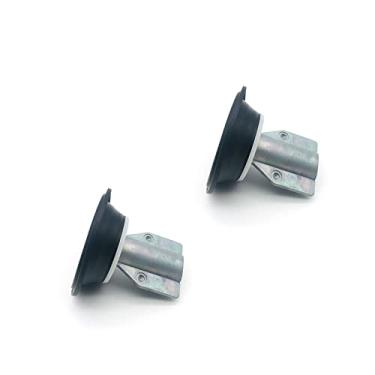Imagem de Kit de reparo de carburador compatível com EX-400 KLE500 KLX250 EL250 KLE 250 500 Vulcan Vn1500 Vn 1500 GPZ900R peça de diafragma de êmbolo (cor: 2 peças)