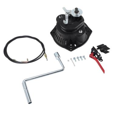 Imagem de Bandeja vertical de acionador de partida de motor LED resfriado a ar fácil instalação manivela manivela de arranque micro motor de arranque compatível com 170F 178F 186F 195F