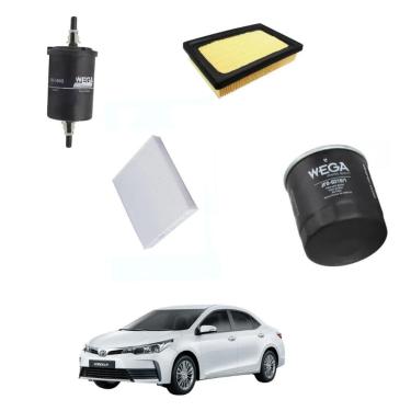 Imagem de Kit Filto Troca Óleo Corolla Altis Hybrid 2019 A 2024 WKL282