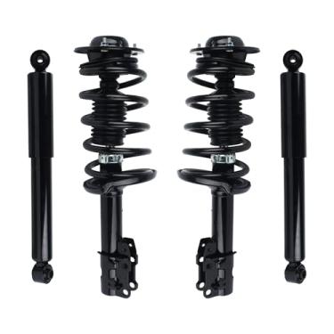 Imagem de Autoround Conjunto de suportes dianteiros completos e amortecedores traseiros compatíveis com Chevy Malibu 2004 2005 2006 2007 2008 Kit de amortecedores dianteiros traseiros - 172199 172200 5780 (4