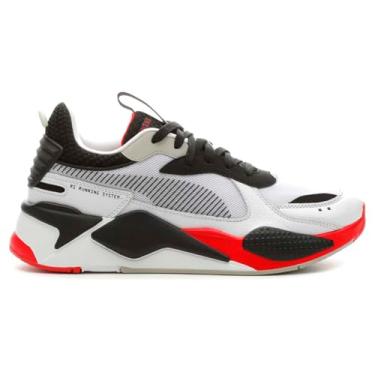 Imagem de PUMA Tênis masculino Rs-x Home com cadarço, Branco, 41