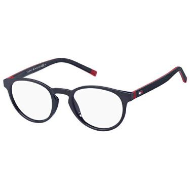 Imagem de Armação De Óculos Tommy Hilfiger - TH 1787 FLL - 49 Azul