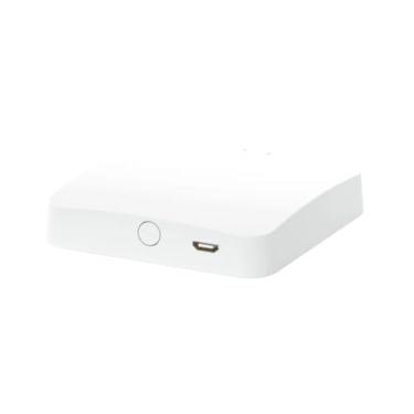 Imagem de Zigbee 3.0 WEG Smart Home Automation Center | Hub Wi-Fi 2.4 GHz com controle pelo aplicativo WEG Home | Compatível com sensores, relés e plugues inteligentes | Fácil instalação e conexão estável