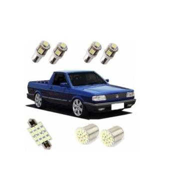 Imagem de Kit Lampada Led Saveiro, Parati, Gol, Voyage Quadrado - Blue Lion