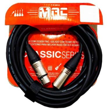 Imagem de Cabo Profissional Mac MC15XB Classic Séries XLR 4,57M - Bitola