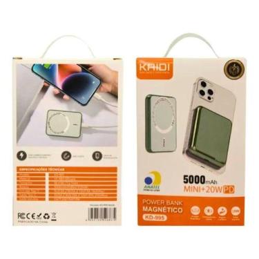 Imagem de Power Bank Portátil Magnético  Turbo 5.000mah Kaidi