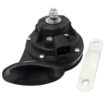 Imagem de Buzina Caracol Individual Universal 12v Com Suporte B73 - bzm