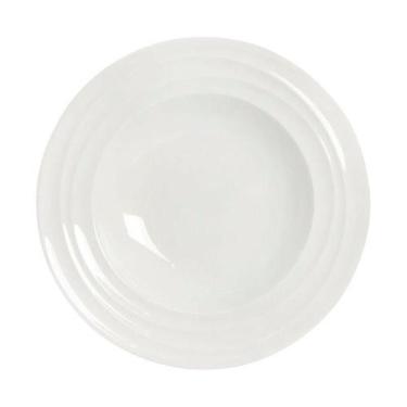 Imagem de Prato Fundo Home Style Droppe 23 cm, BRANCO