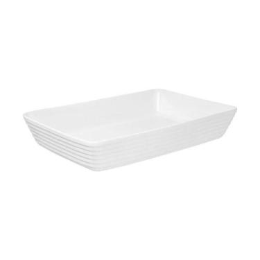 Imagem de Assadeira Refratária Home Style Linna, BRANCO