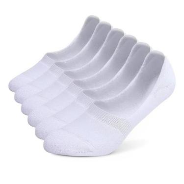 Imagem de Kit 12 Pares Meia Sapatilha Básica Invisível Atacado Cores - NEW WANDE