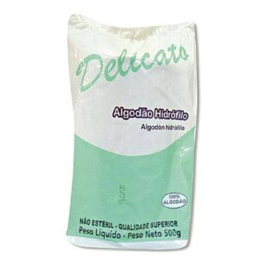 Imagem de Algodão Hidrófilo Delicato Cremer 500 gramas