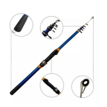 Imagem de Vara De Pesca Ultra Light Telescopica ponta fina 2,10m/2,40m - Winner,