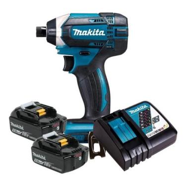 Imagem de Parafusadeira Dtd152z C/ 2 Baterias 5ah e Carregador Rápido Bivolt Mak