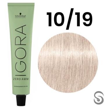 Imagem de Igora Zero Amm 10/19 Louro Ultraclaro Cinza Violeta 60 ml - Schwarzkop
