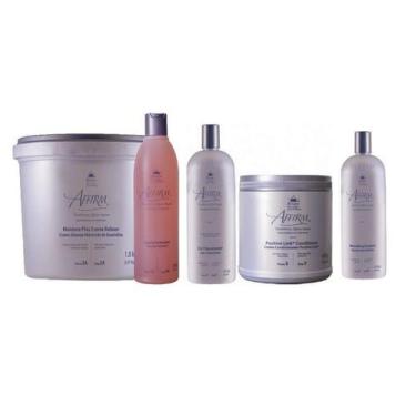Imagem de Avlon Relaxamento Alisamento 4 Steps Positive Link 5 in1 Reconstrutor 
