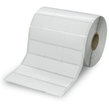 Imagem de Etiqueta bopp adesiva 34x23 (3 colunas juntas) - QRCODETIQUETAS LTDA
