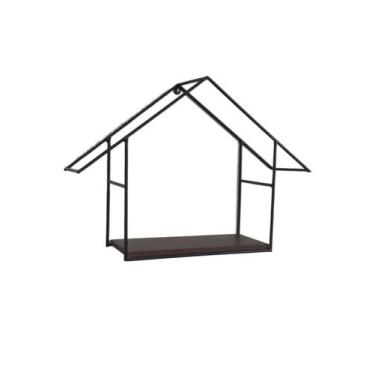 Imagem de Nicho Decorativo Casa Unifer Móveis, Marrom Escuro