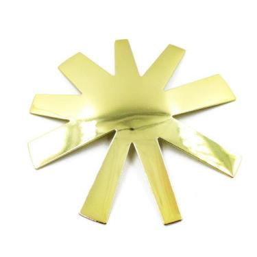 Imagem de Molde de metal para francesa reversa dourado - HELEN COLOR