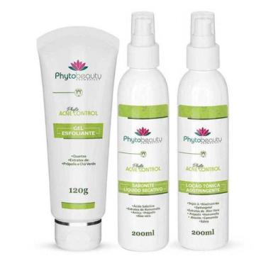 Imagem de Kit Phyto Acne Control Home Care 3 ítens Peles Oleosas - Gel Esfoliant